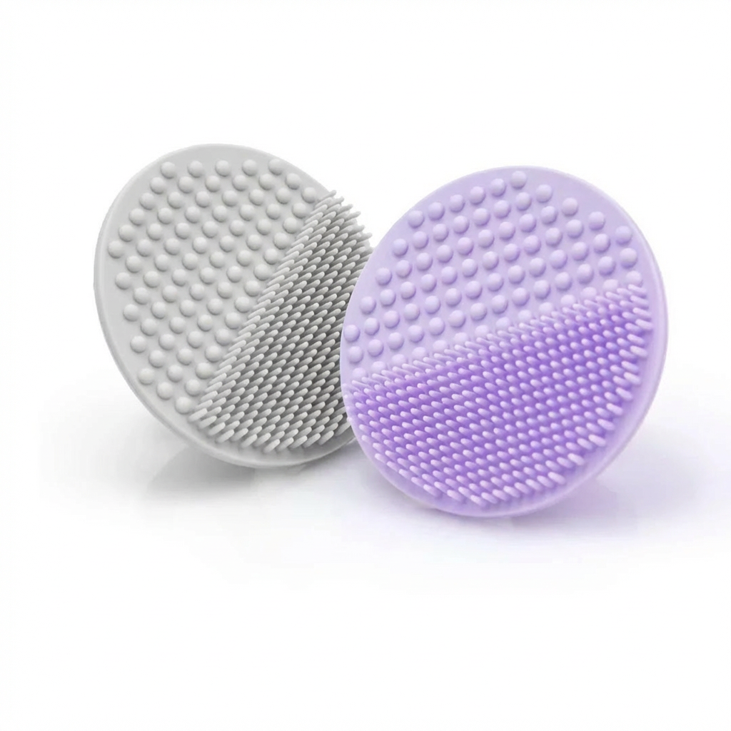 Brosse exfoliante préparatrice pour cicatrices d'acné